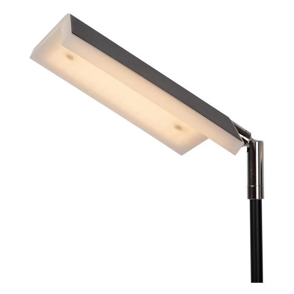 Lucide AARON - Stehlampe Mit Leselampe - LED Dim to warm - 1x12W 2700K/4000K - Schwarz - DETAIL 3